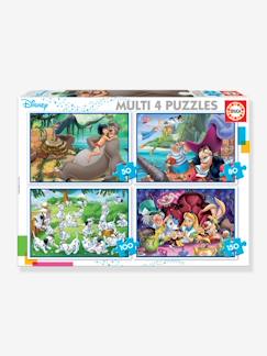 Speelgoed-Educatief speelgoed-Puzzels-Set met 4 puzzels van 50 tot 150 stukjes Multi 4 Classic Disney® EDUCA