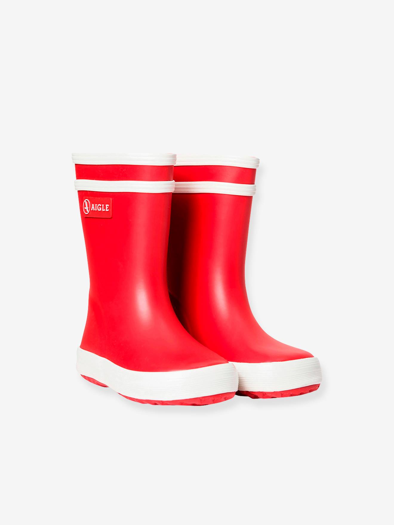 Aigle Baby Flac Rouge Babylaarzen