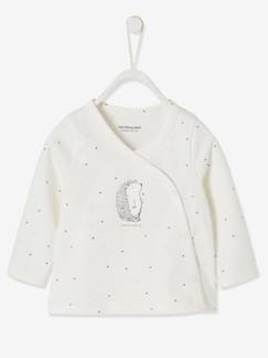 Baby-T-shirt, souspull-Babyhemdje voor pasgeborenen van biologisch katoen