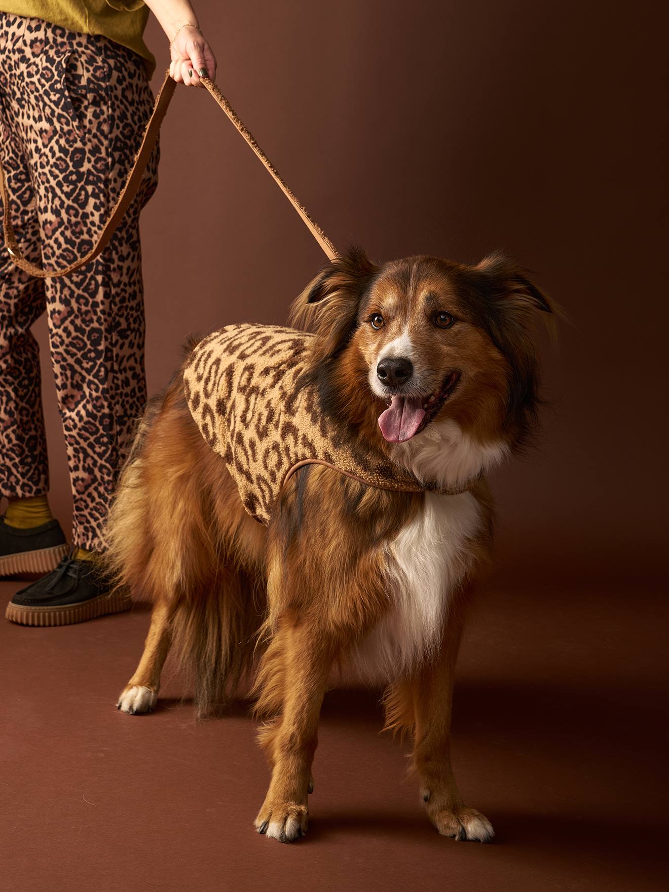 Sherpajas voor honden cappuccino
