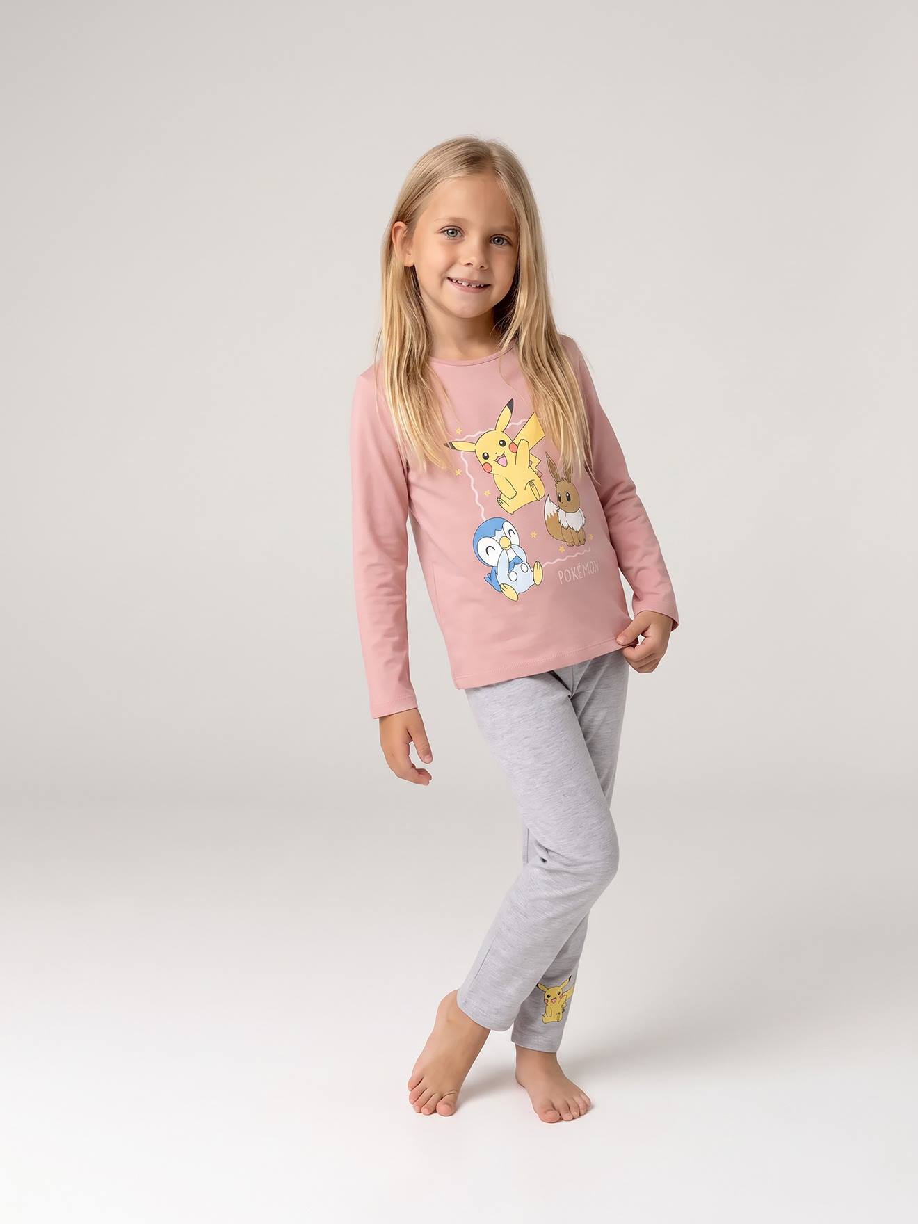 POKEMON pyjama voor meisjes zachtpaars