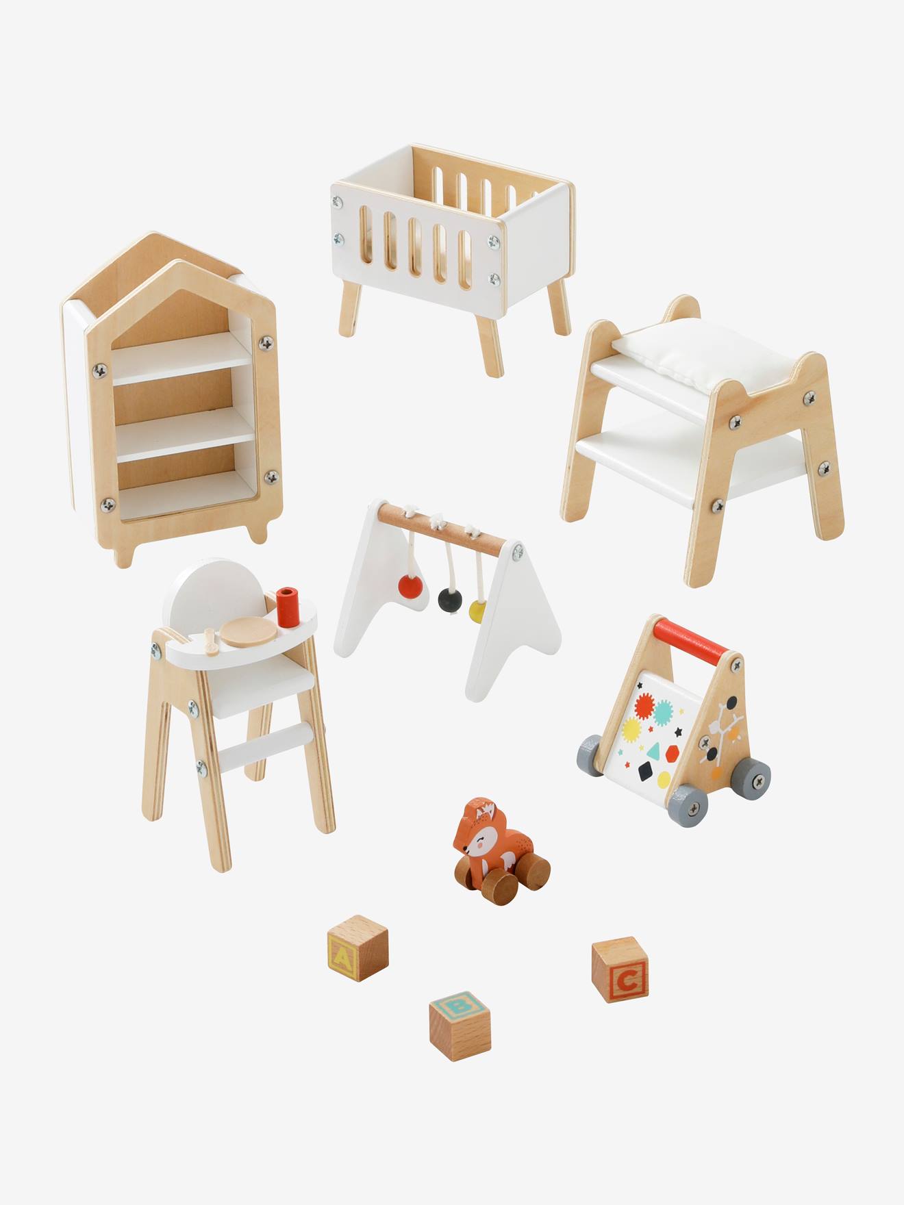 Kinderkamer voor vrienden van de kleintjes in FSC®-hout wit