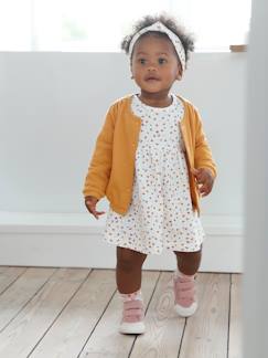 Baby-Babyset-3-delig set jurk +vestje + haarband