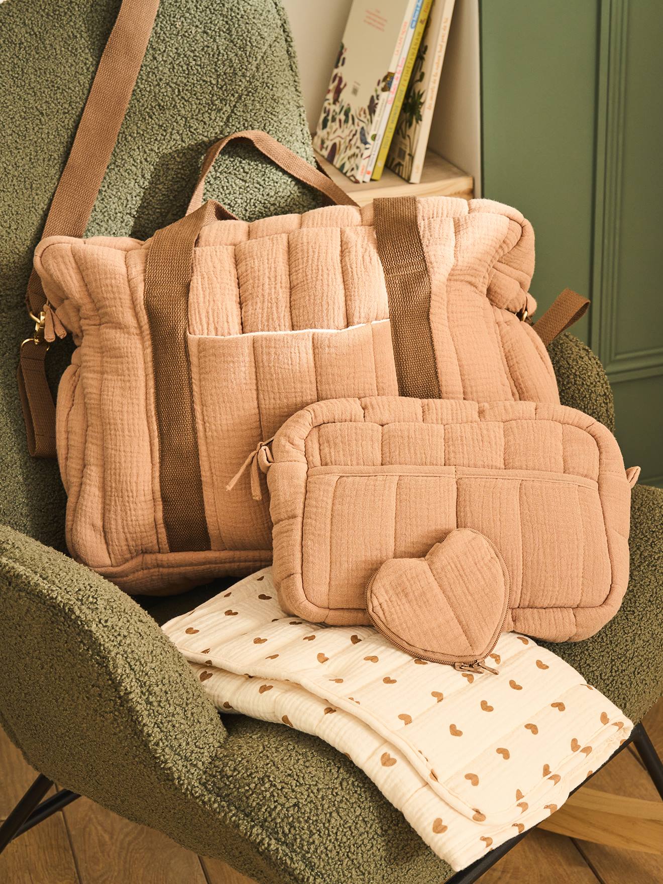 24-uurs tas MAMA TEDDY cappuccino