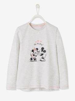 Meisje-Disney Minnie en Mickey®-meisjes-T-shirt met pailletten