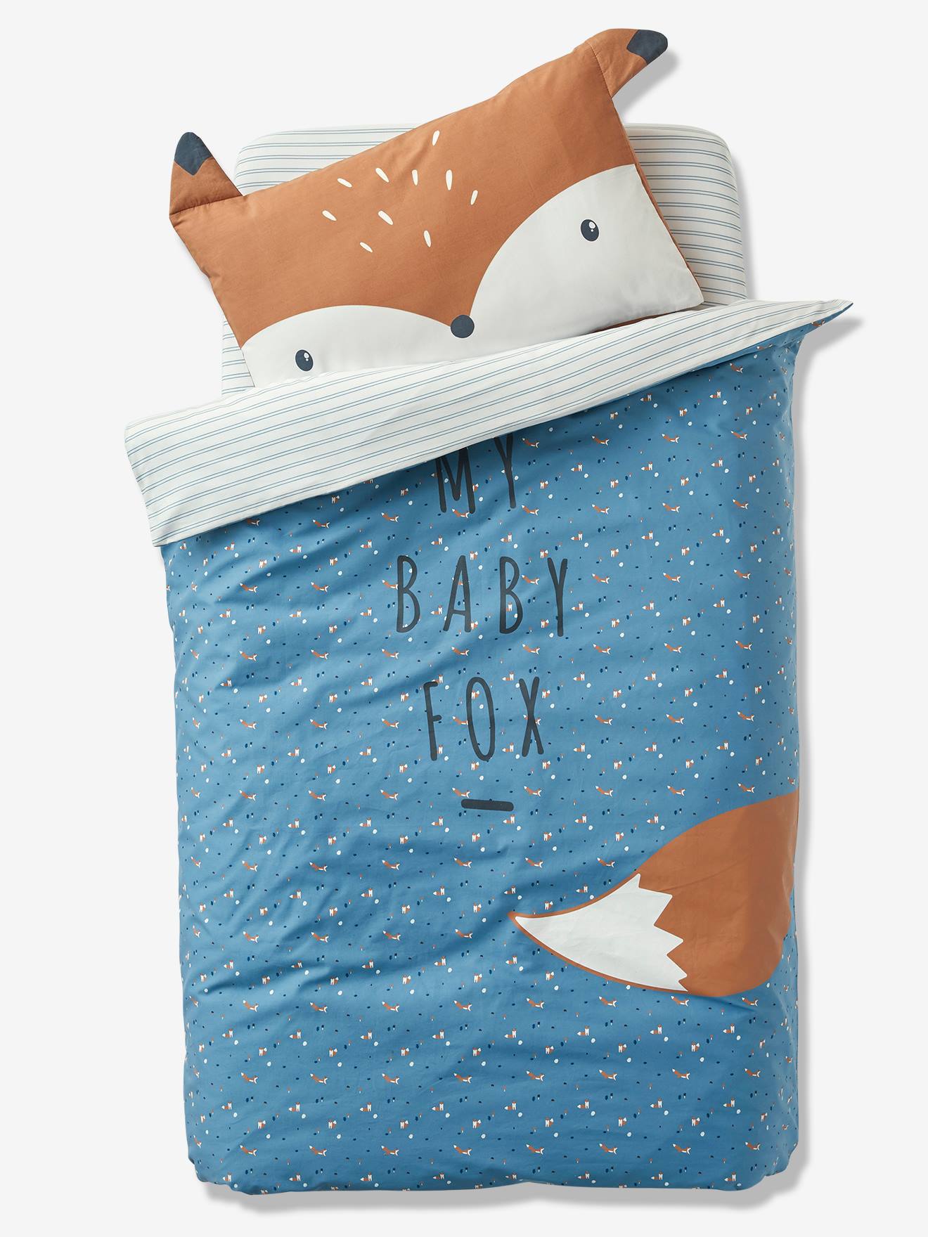 Dekbedhoes baby BABY FOX blauw