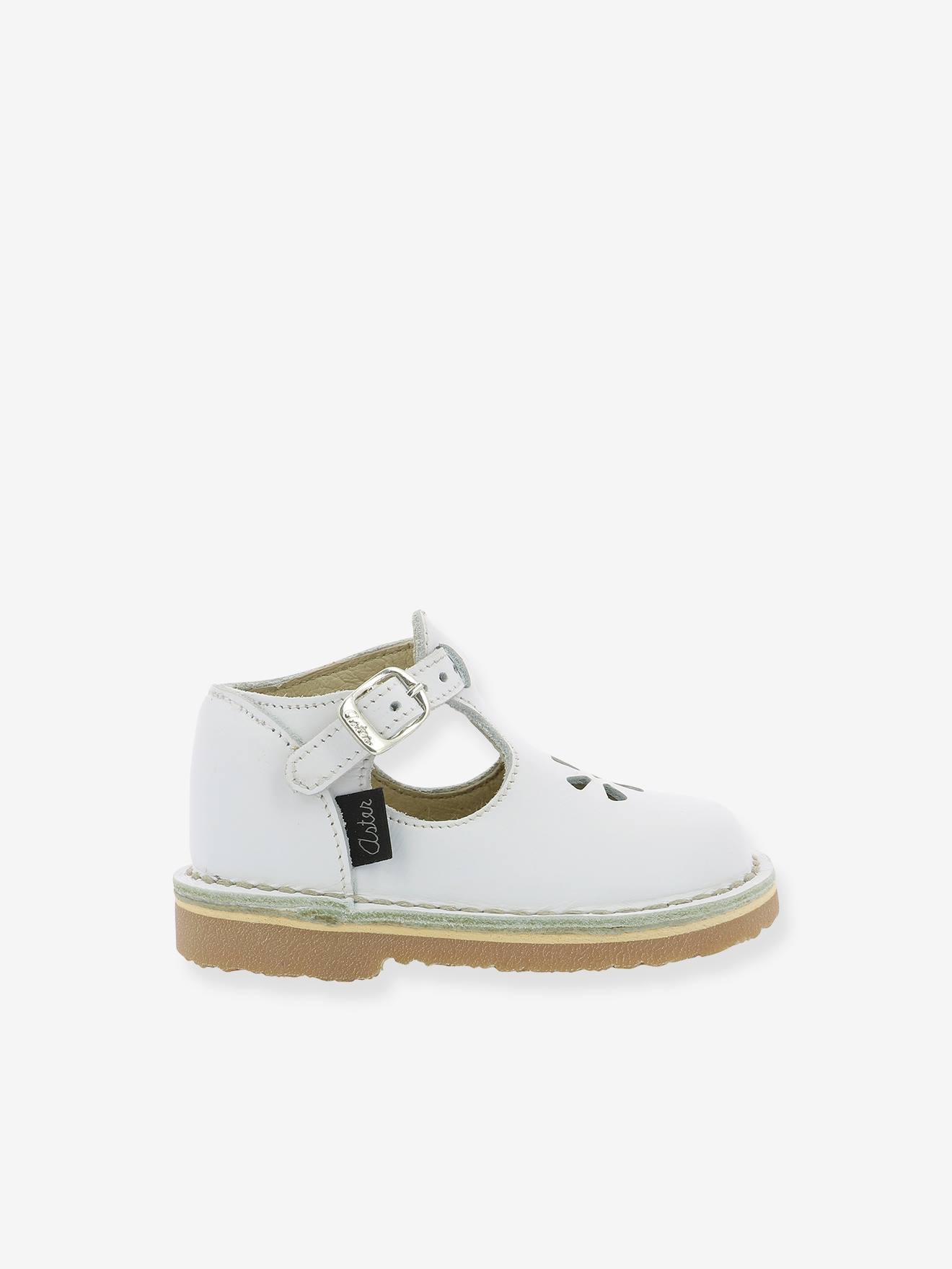 Wit met veter Grootte M Kleur leer Wit