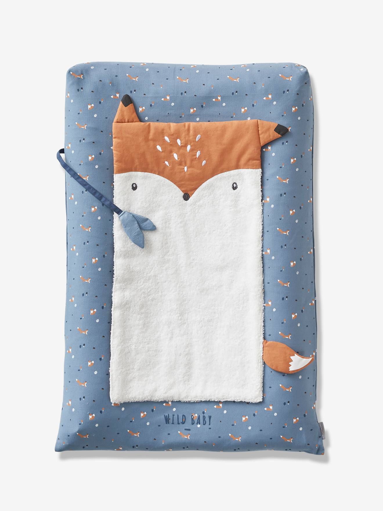 Verschoonmat BABY FOX blauw/meerkleurig