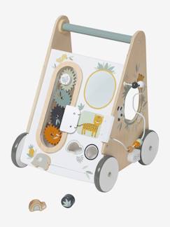 Speelgoed-Eerste levensjaren-Loopwagen met remmen HANOÏ van FSC®-hout