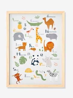 -Lijst + poster Jungle-alfabet