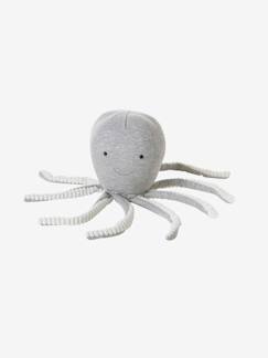 Speelgoed-Eerste levensjaren-Knuffels en knuffeldoekjes-Reuzenoctopus in katoenjersey