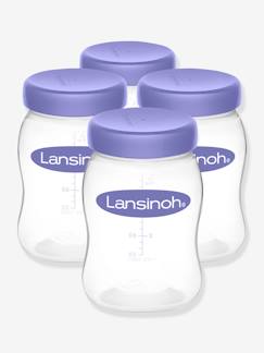 Collection allaitement-Set van 4 LANSINOH 160 ml bewaarpotjes voor moedermelk
