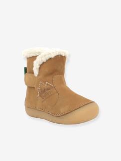 Schoenen-Unisex leren babylaarzen Sobooty KICKERS® 1e stapjes