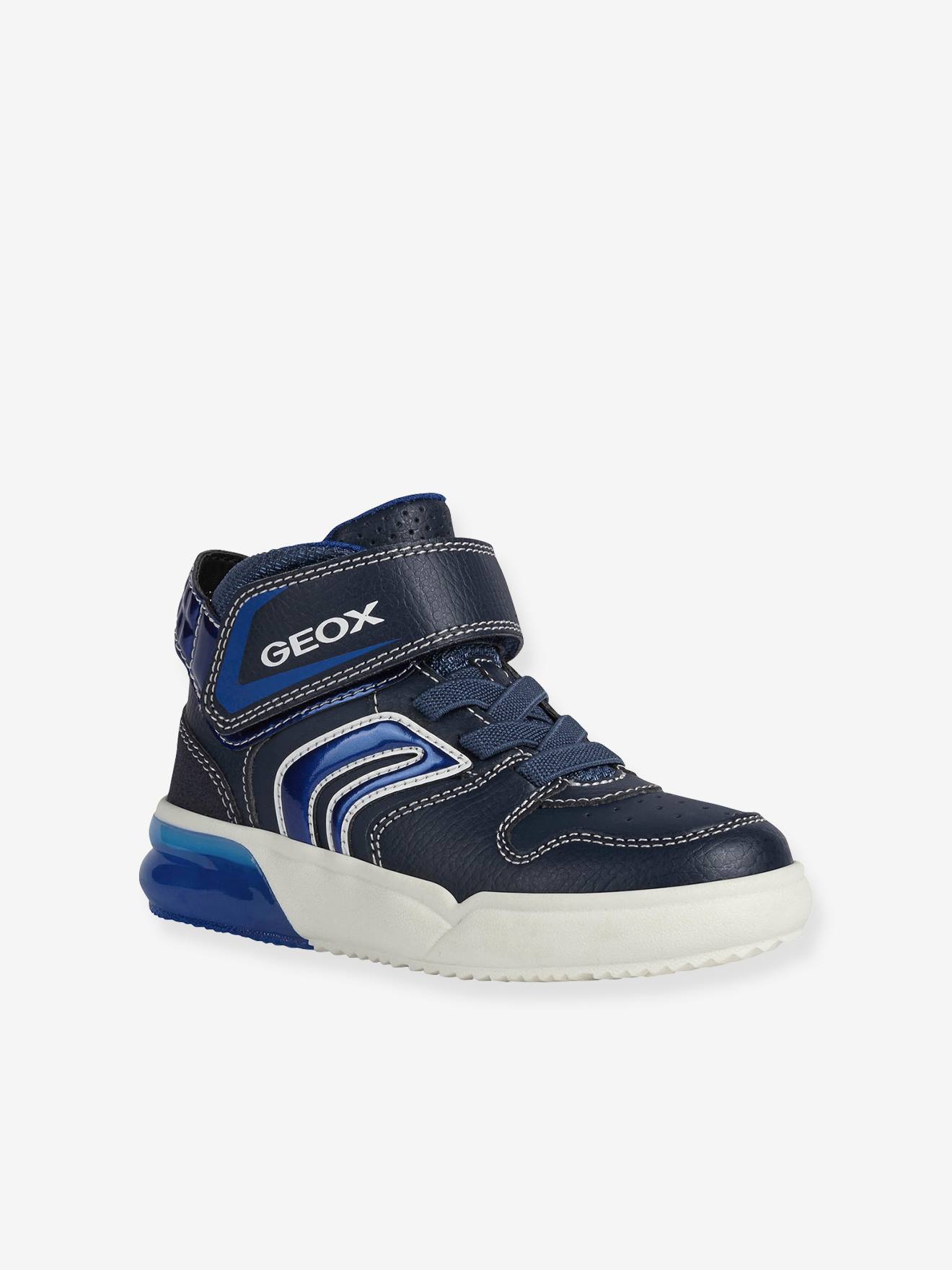 Sneakers MID J Grayjay Boy A GEOX® jongens marineblauw