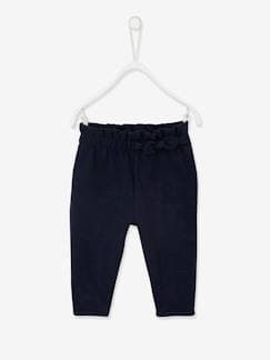 -Molton babybroek met elastische taille