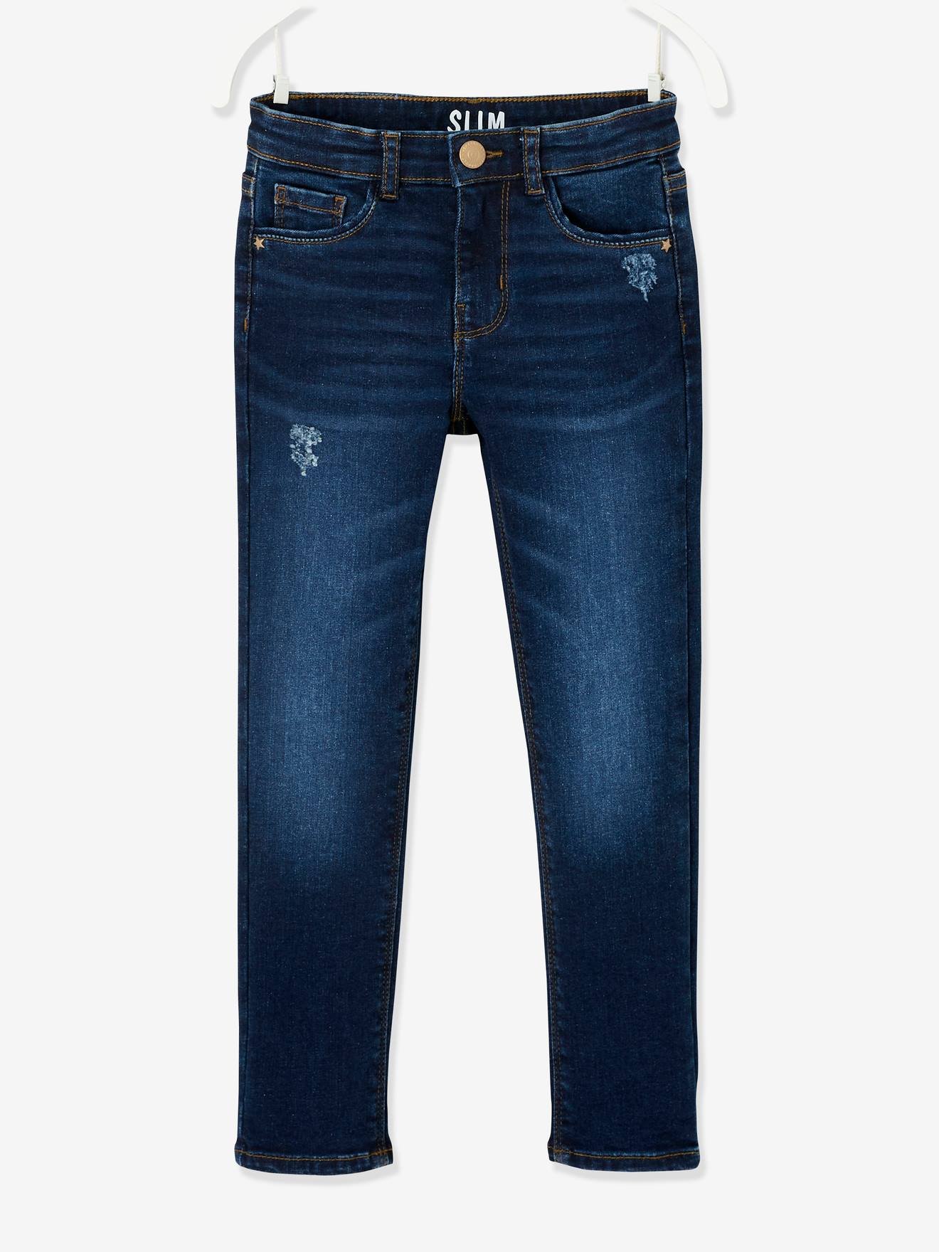 Slim fit meisjesjeans Morphologik