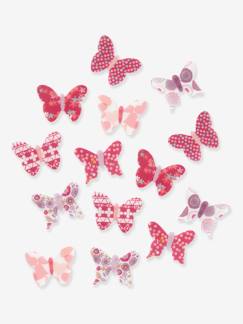 Linnengoed en decoratie-Decoratie-Kader, affiche, fotolijsten-Set van 14 vlinders.