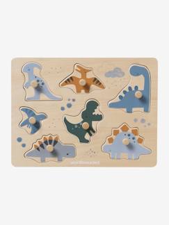 Speelgoed-Educatief speelgoed-Puzzels-Puzzel met knoppen Dinosaurus van FSC®-hout