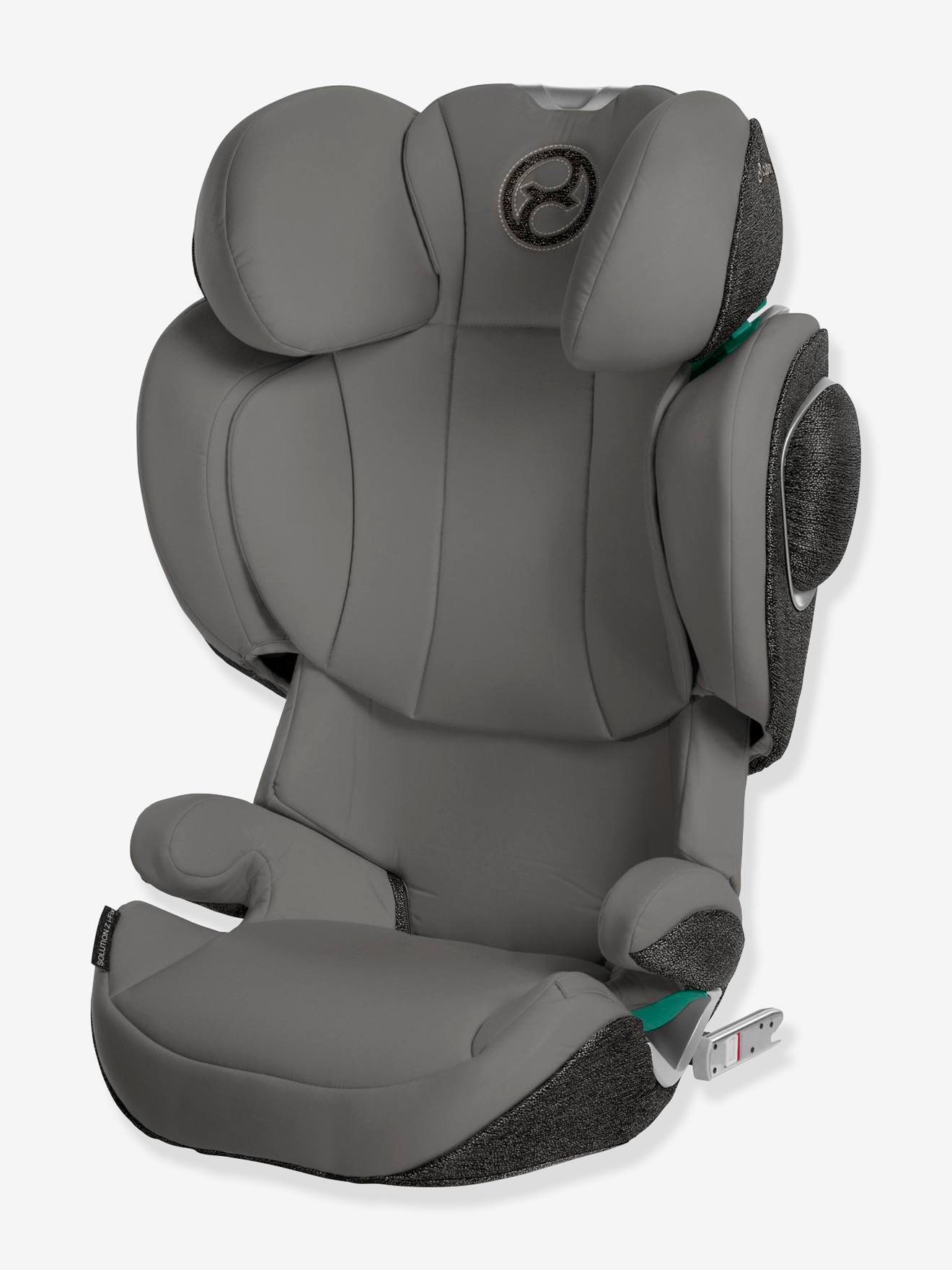 CYBEX Platinum Solution Z i-Fix Isofix autostoel 100 tot 150 cm, groep 2/3 gelijkwaardigheid lichtgrijs (soho grey)
