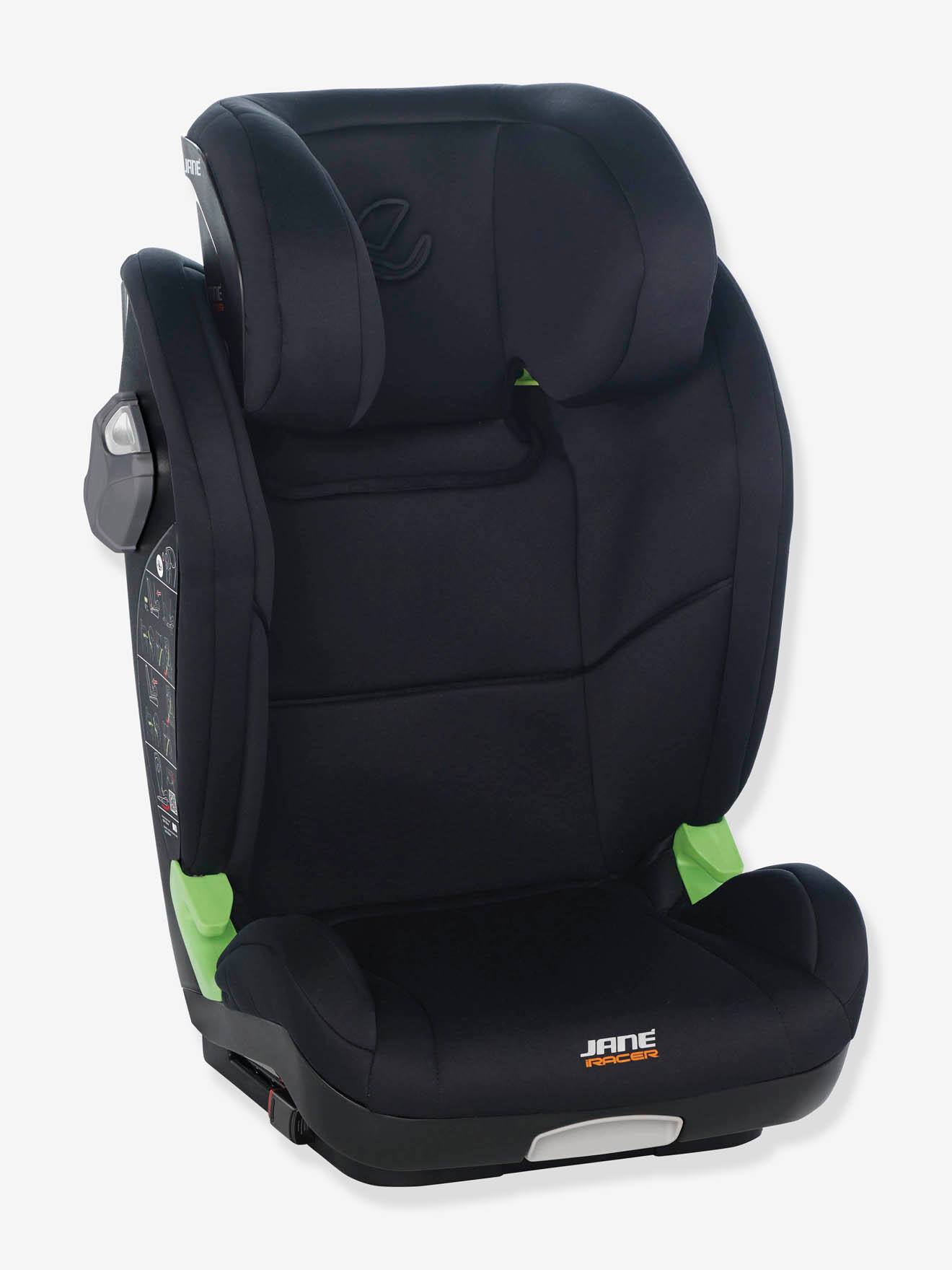 Autostoel JANE iRacer i-Size 100 tot 150 cm, equivalent groep 2/3 - zwart  (cold black), Verzorging