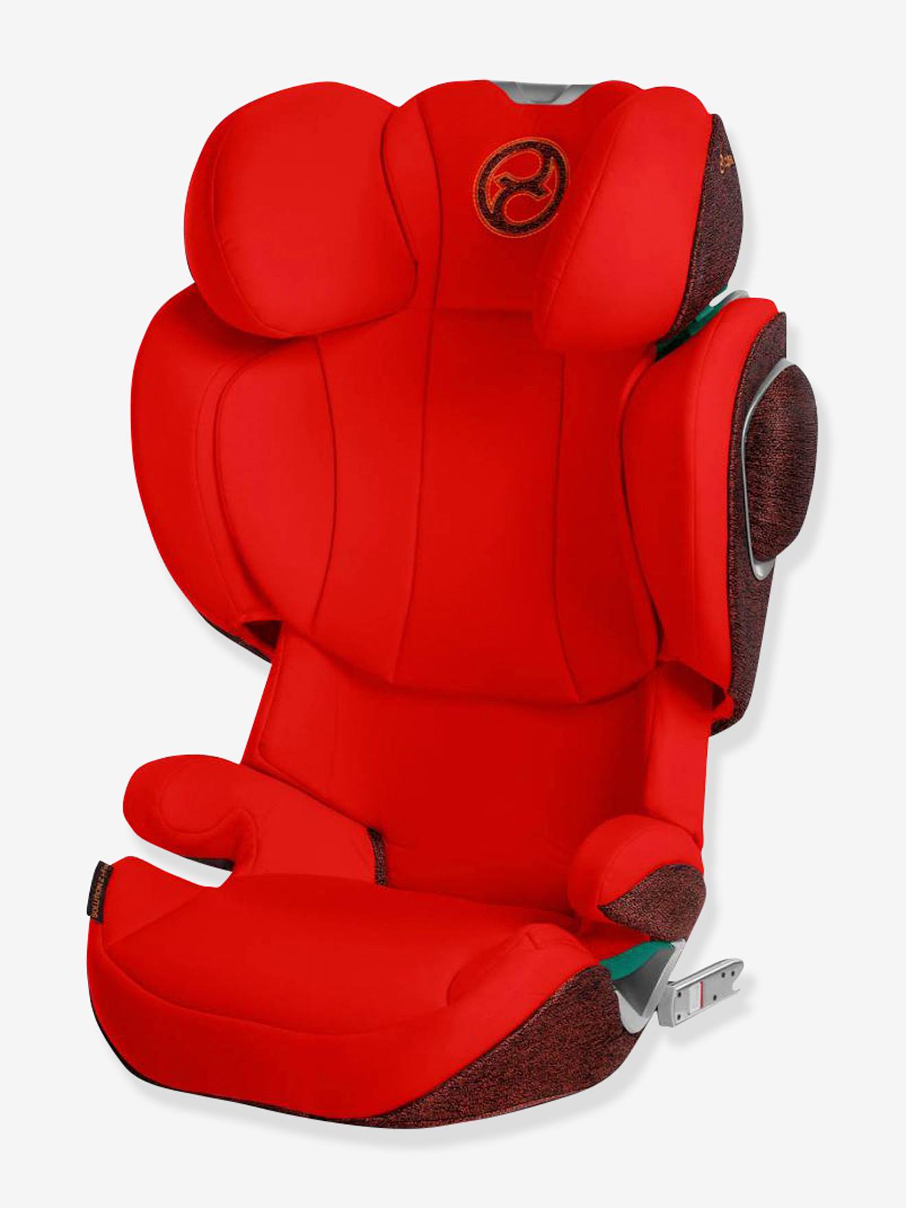 CYBEX Platinum Solution Z i-Fix Isofix autostoel 100 tot 150 cm, groep 2/3 gelijkwaardigheid rood (autumn gold)
