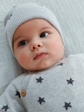 3-delige babyset: trui + broek + muts + wanten gechineerd lichtgrijs kopen? Lees eerst dit