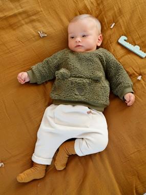 Set sweater "beer" en broek van molton baby medium groen - 18-0426 tcx kopen?