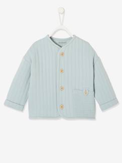 Baby-Trui, vest, sweater-Vestje voor pasgeborene met zakjes van katoengaas