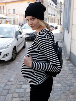 Zwangerschapskleding-T-shirt-Zwangerschapsshirt met lange mouwen