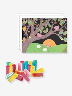 Speelgoed-Creatieve activiteiten-Plakken en vormgeven-Explosie van pompons - DJECO