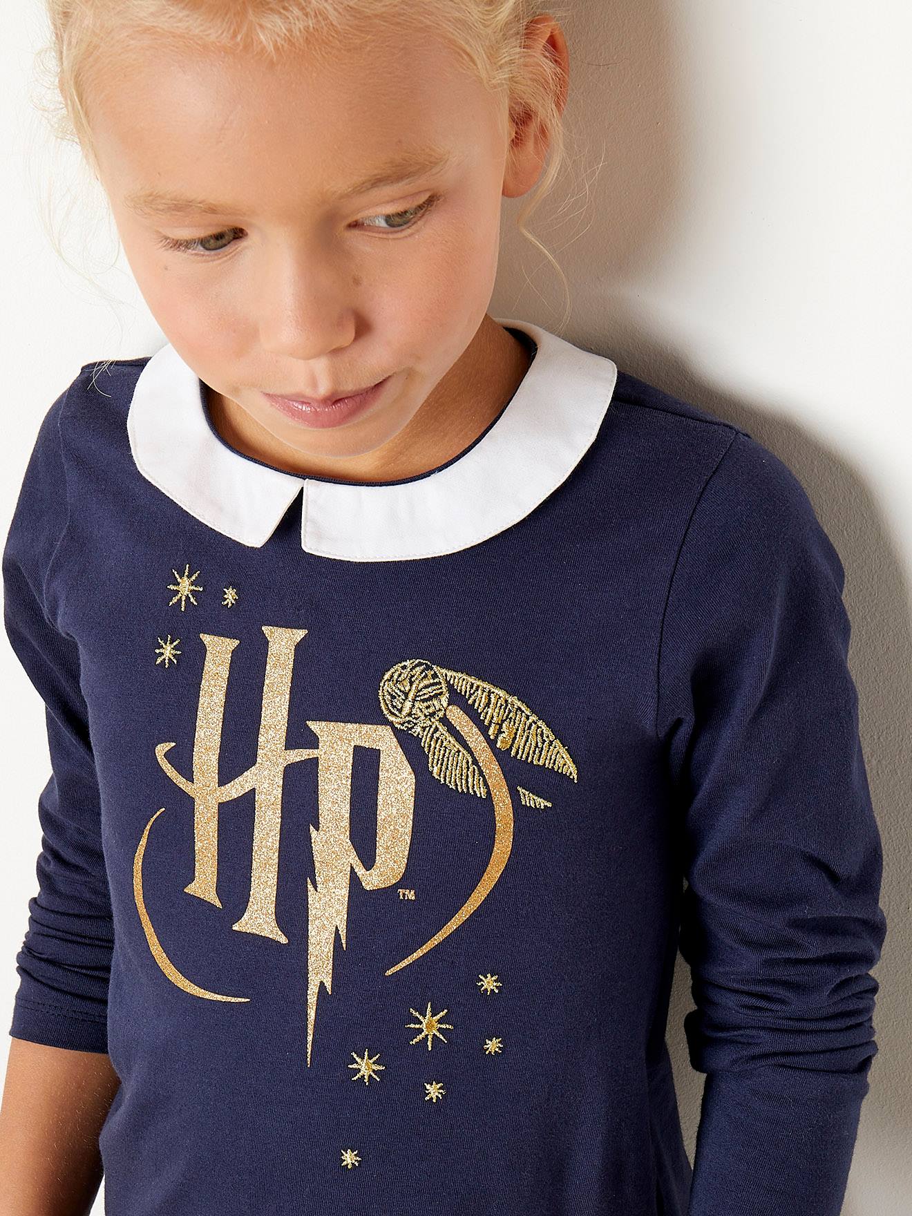 Harry Potter® meisjes T-shirt met lange mouwen anime blue placee