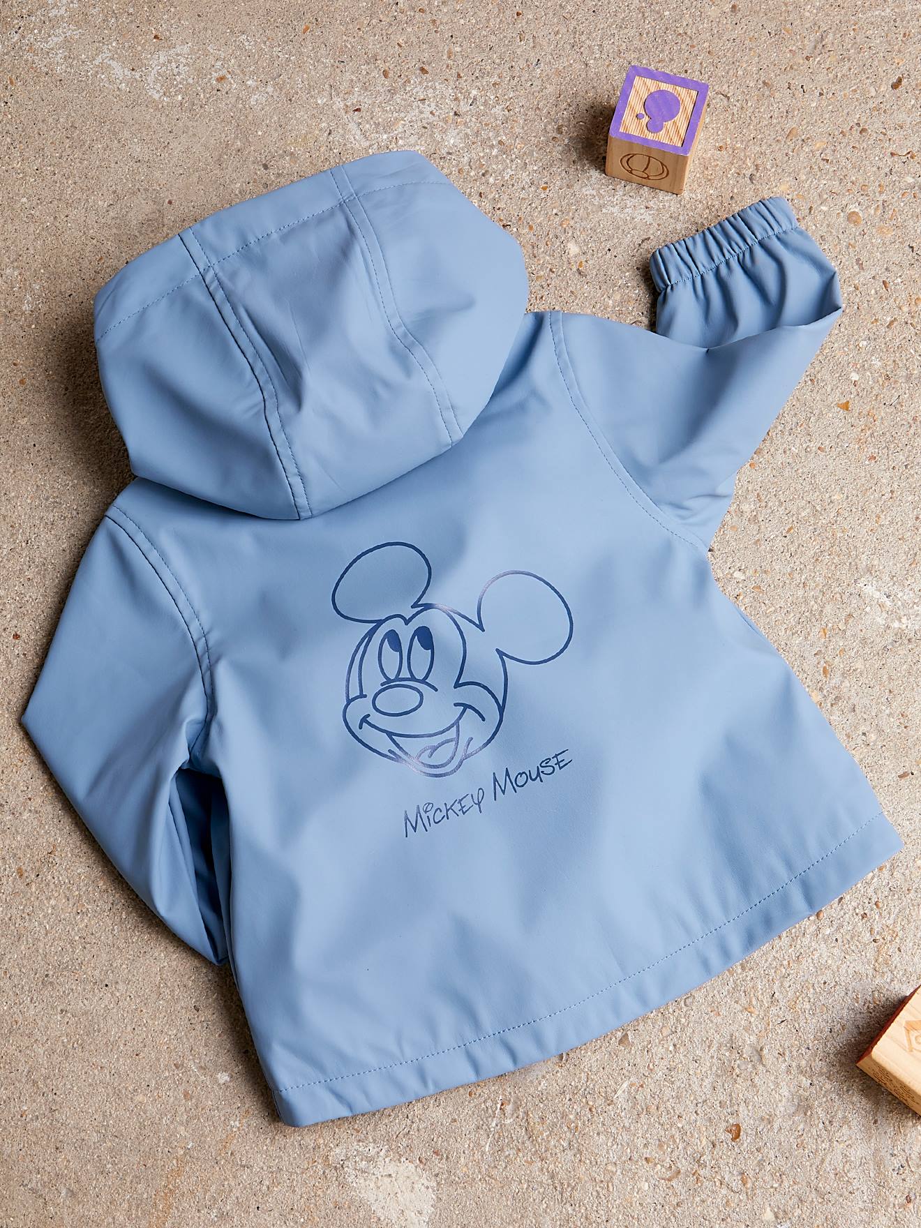 Baby-windjack Disney Mickey® chambray-blauw