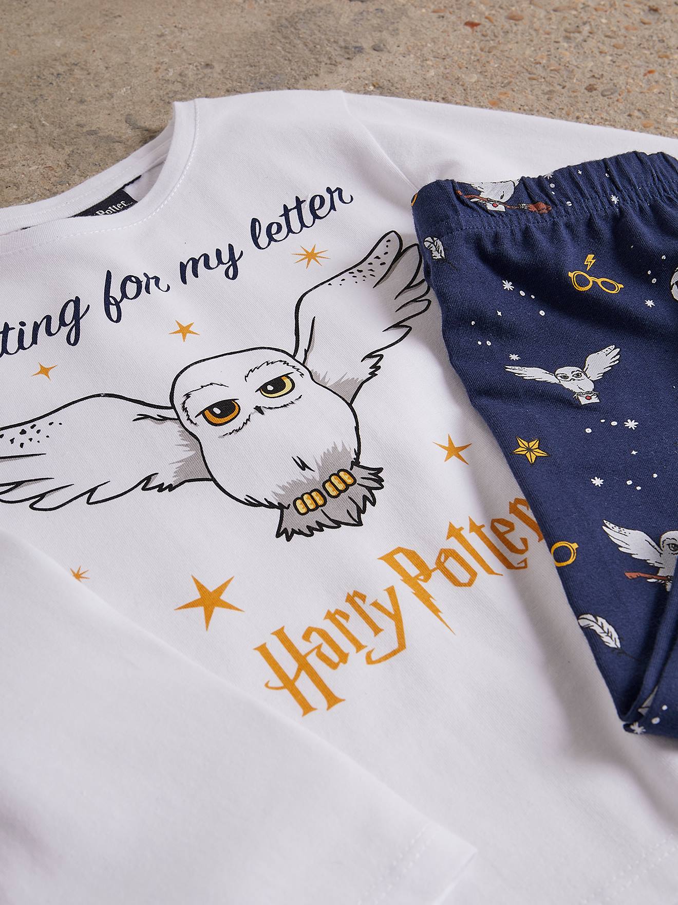 Harry Potter® meisjespyjama onderkant blauw / bovenkant cr