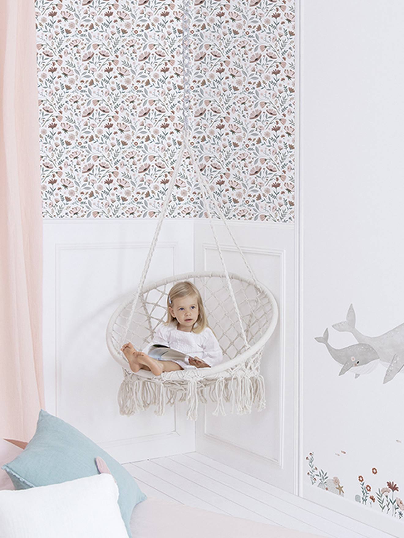 Vliesbehang LILIPINSO - Ocean Flowers meerkleurig