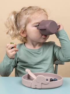 Verzorging-Baby eet en drinkt-3-delige Peekaboo Deer-serviesset in silicone van DONE BY DEER