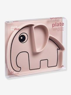 Verzorging-Baby eet en drinkt-Bord DONE BY DEER Stick&Stay Olifant in silicone