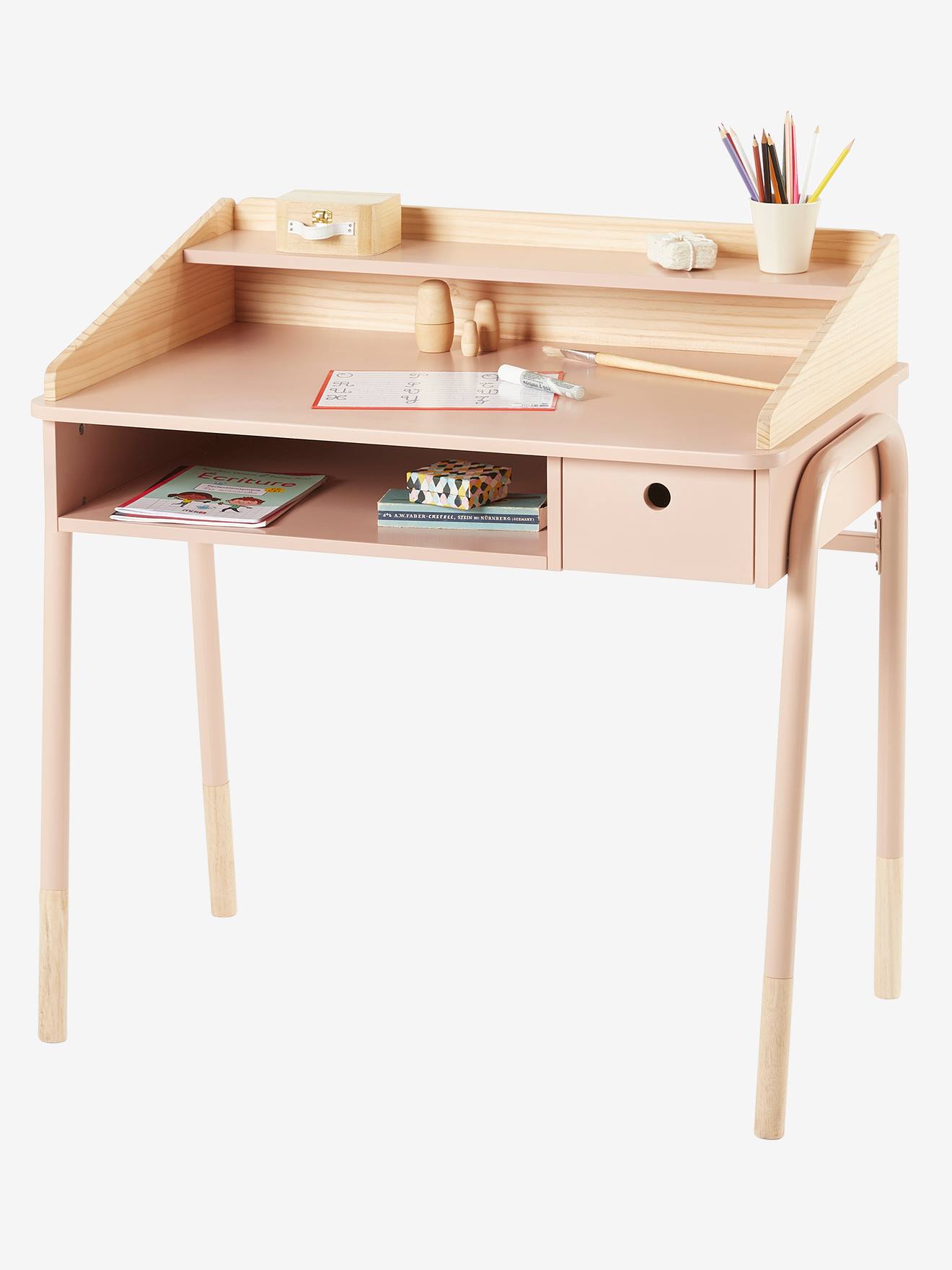 Basisschoolbureau LIGNE AMAZONE roze