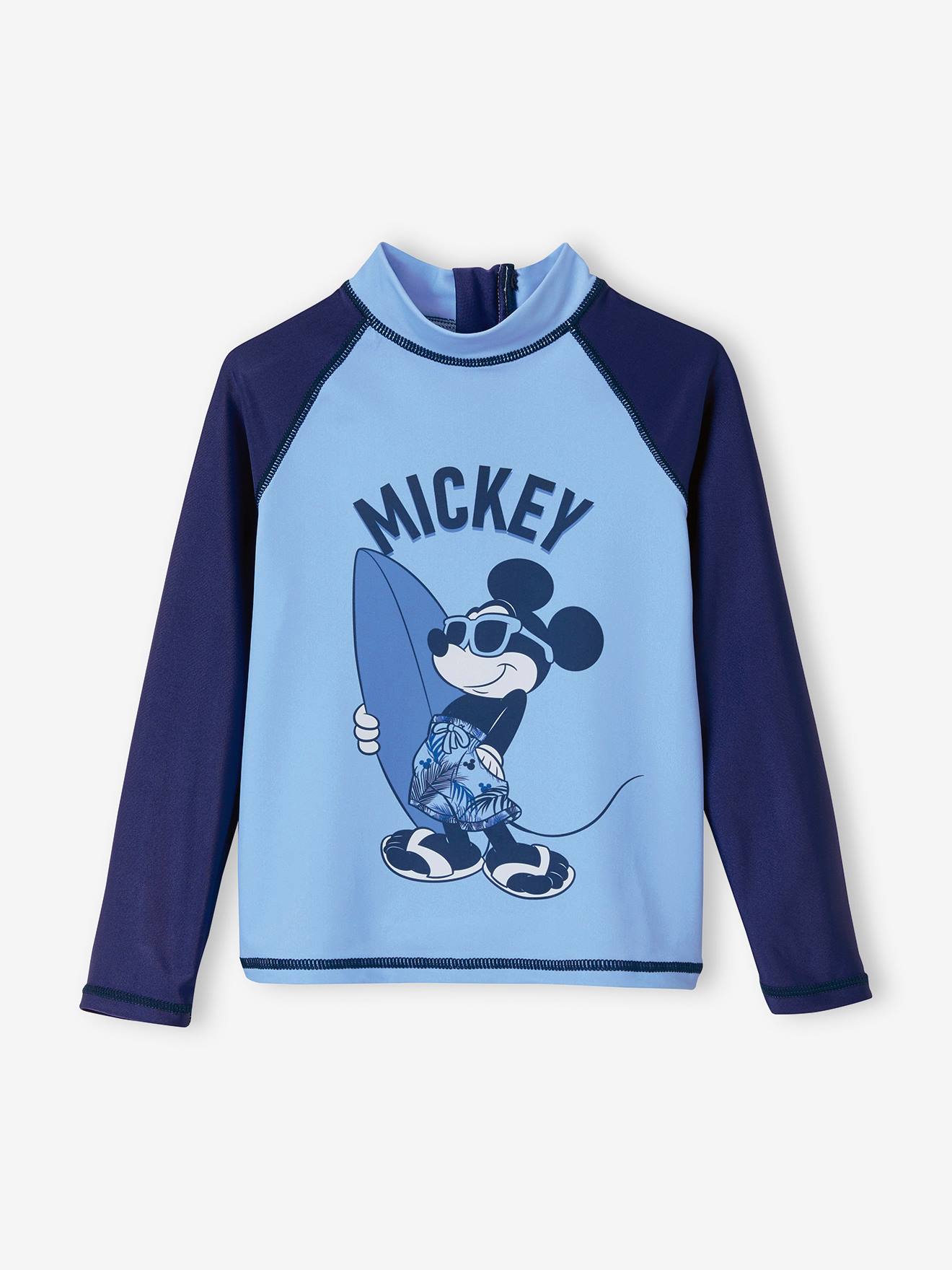 Anti-UV badshirt voor jongens Disney Mickey® bleu anime place