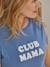 Personaliseerbare T-shirt met tekst, zwangerschap en borstvoeding, van biologisch katoen Antracietgrijs+Blauw+mosterd - vertbaudet enfant 