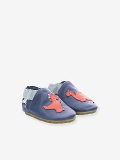 Schoenen-Baby schoenen 17-26-Zachte leren slofjes voor baby's Dino Time ROBEEZ©.