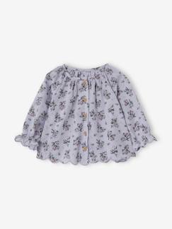 -Bedrukte babyblouse