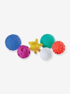 Speelgoed-Eerste levensjaren-Eerste speelgoed-Set van 6 sensorische ballen INFANTINO