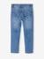 Rechte jeans voor jongens MorphologiK indestructible 'waterless' met heupomtrek SMALL denim stone+onbewerkt denim - vertbaudet enfant 