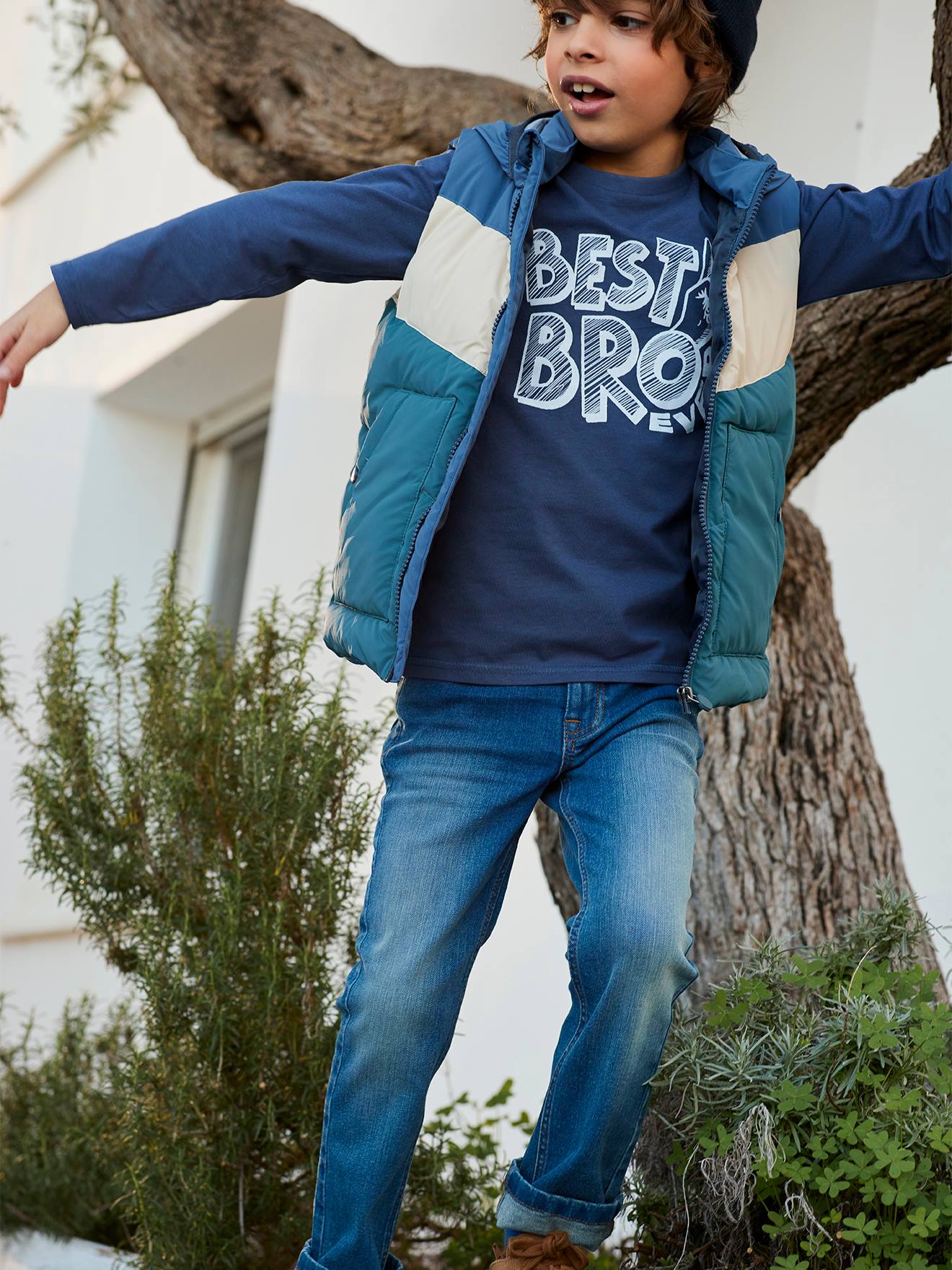 Rechte jeans voor jongens MorphologiK