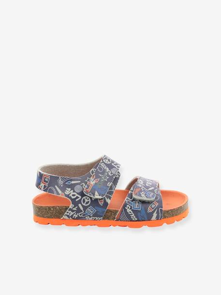 Jongenssandalen Summerkro Summerkick KICKERS® marine street - vertbaudet enfant 