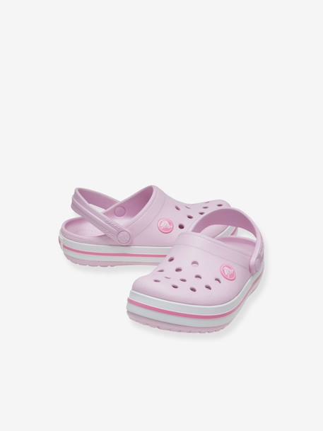 Babyclogs Crocband Clog T CROCS(TM) BALLERINA PINK+ICE BLUE/WHITE+marineblauw+PEPPER GRAPHITE - vertbaudet enfant 