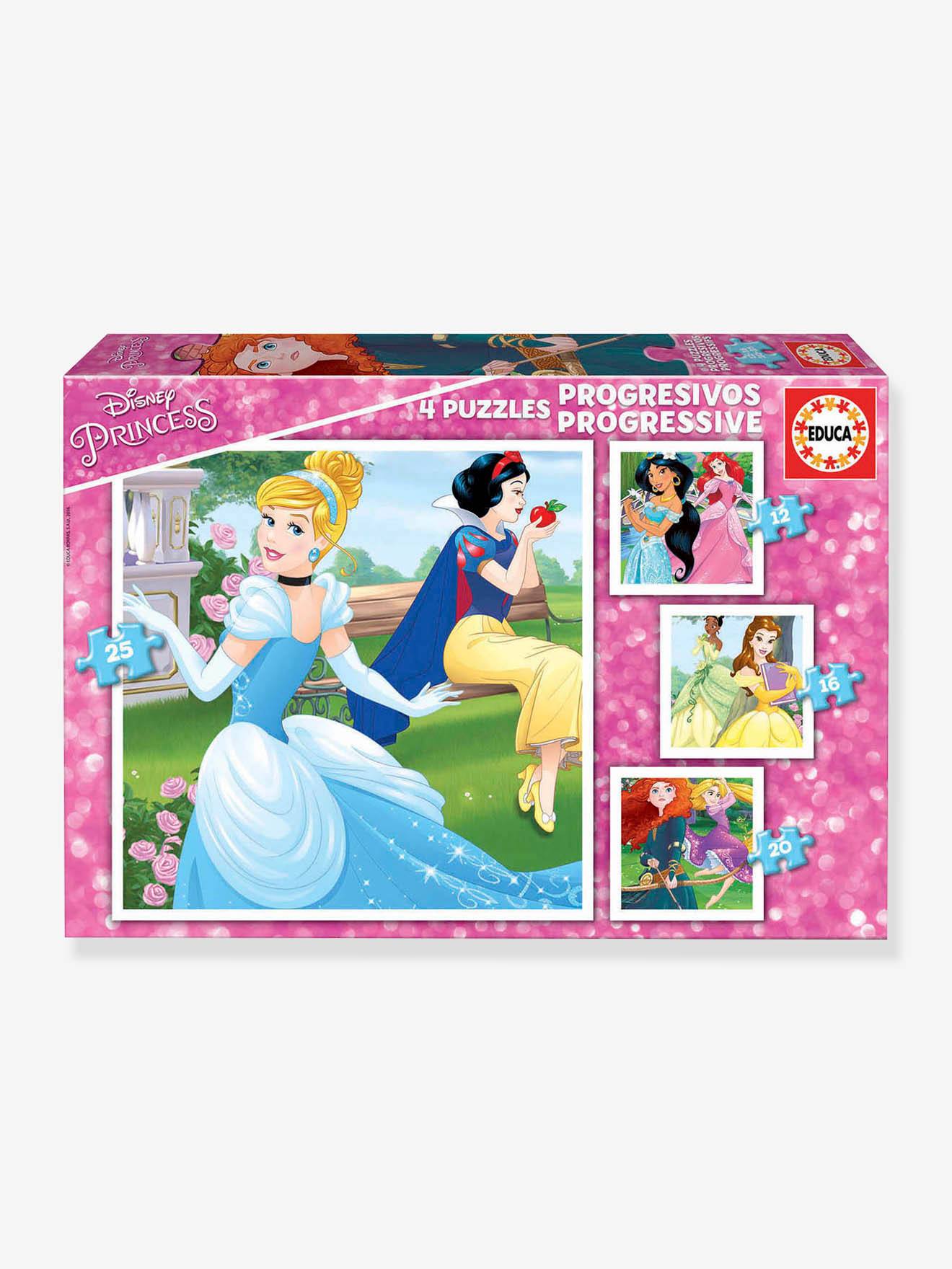 Educa 17166 Puzzle Kids 12/16/20/25pcs Disney Princess