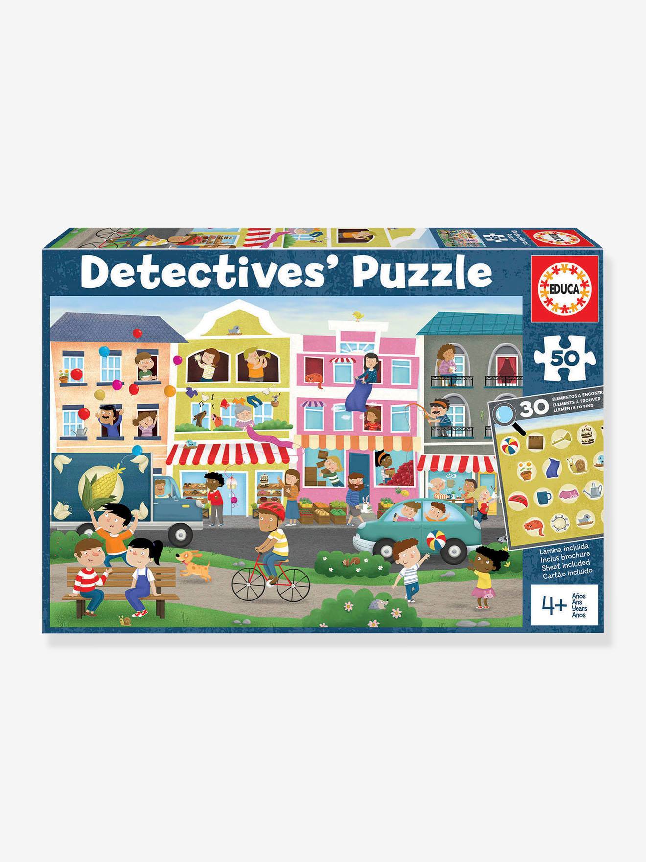 In de stad - detective puzzel