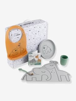 Verzorging-Baby eet en drinkt-5-delige DONE BY DEER Goodie Box serviesset in silicone