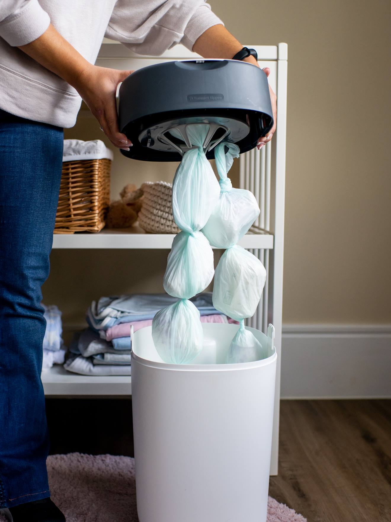 Tommee Tippee Sangenic Twist - Click Luieremmer Navulling ECO Compact %e2%80%93 12 Stuks